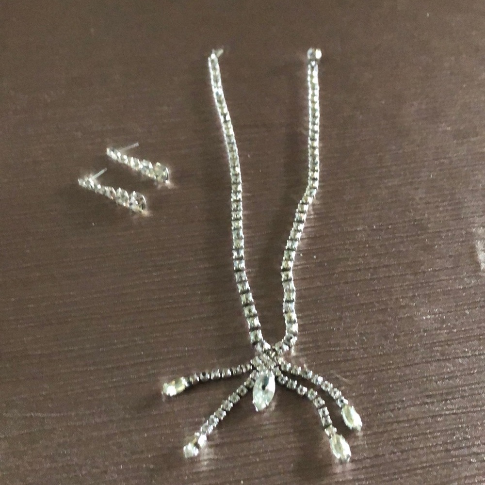 Vintage Rhinestone Jewelry set